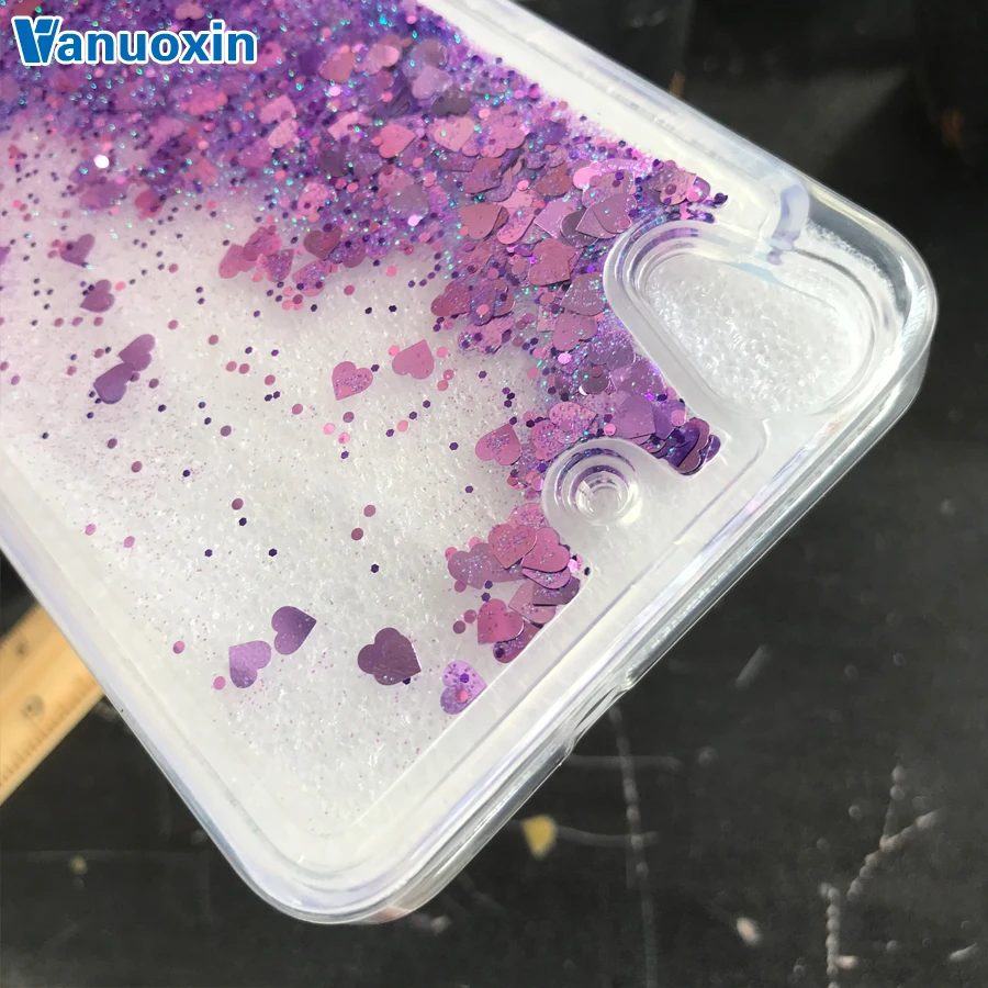 Funda de silicona de la sFor Fundas Huawei Y6II Y6 2 caso Coque Huawei Y6 II teléfono caso líquido dinámica brillo suave cubierta de la caja de TPU