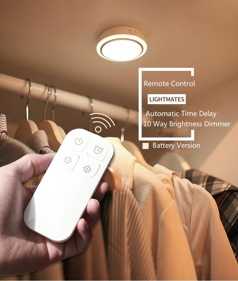 

Smart Home LED Remote control Touch Hand Scanning Sensor Light Touching Dimming Night Lights Cabinet Lights Bedside Emergency