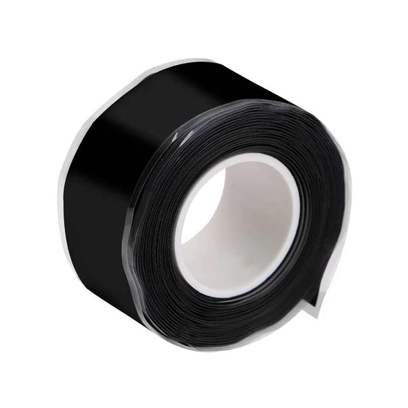 Waterproof Silicone Repair Tape Performance Bonding Self Fusing Wire Hose White