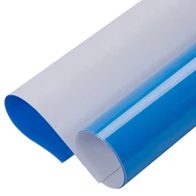 Ширина: 2" Неоновые синие флуоресцентные футболки теплопередачи винил горячая печать винил A4/30 см/50 см/100 см