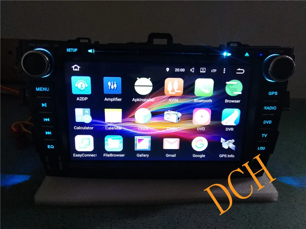 Flash Deal 8" 2 Din Octa Core 4GB RAM 32GB Android 8.0 7.1 6.0 Car DVD GPS For Toyota Corolla 2007 2008 2009 2010 2011 2