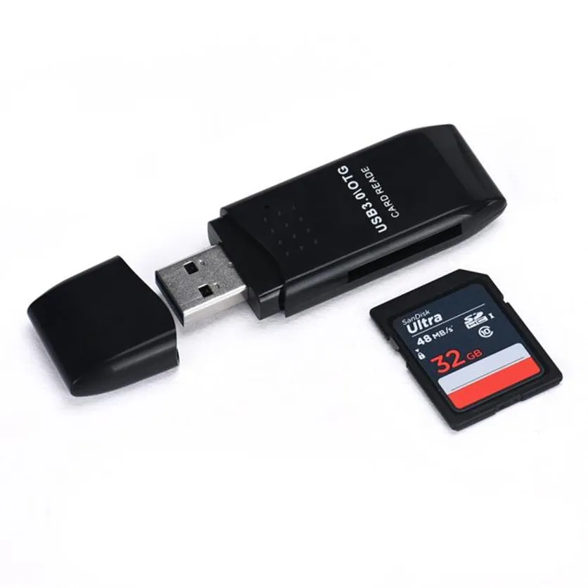 Mosunx Цена по прейскуранту завода мини 5 Гбит/с супер скорость USB 3,0 Micro SD/SDXC TF кард-ридер адаптер oct17