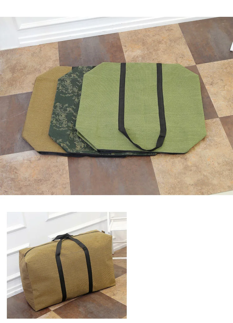 Large Travel Handbag Waterproof Travel Bag Large Capacity Storage Oxford Bag Folding Bag Unisex Luggage Travel Handbag