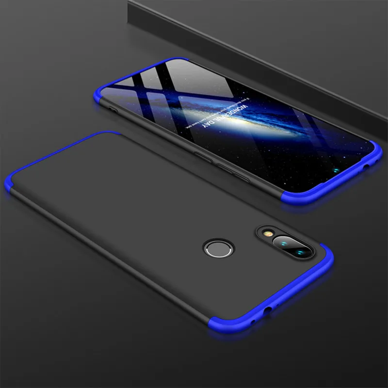 Чехол 360 redmi note 7 case Полный Чехол на редми ноут 8 7 про чехол redmi 7A note 7 8T защита чехол на телефона ксиоми редми нот 7 8т чехлы редми 7а чехол на телефон ноте 8 про redmi note 7 8 pro 8T - Цвет: Black Blue Case 360