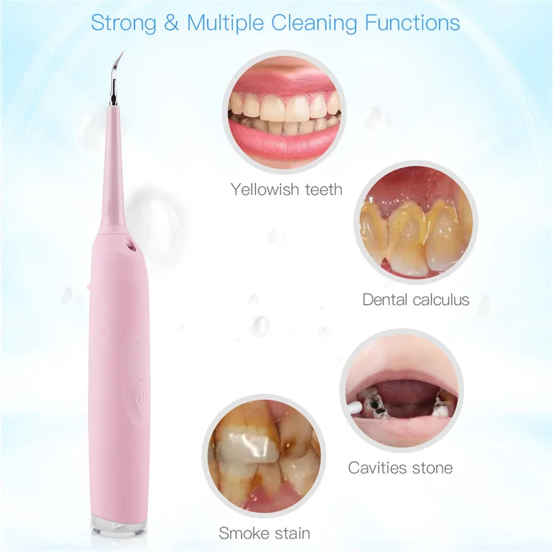 

Portable Oral Irrigator Electric Dental Scaler Tooth Calculus Plaque Remover Tooth Stains Tartar Tool Dentist Whiten Teeth Care