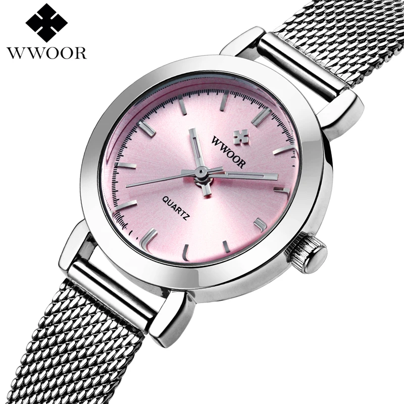 WWOOR Brand Luxury Ladies Quartz Watch Women Watches Female Stainless Steel Bracelet Wrist Watch Silver Clock relogio feminino WWOOR Brand Luxury Ladies Quartz Watch Women Watches Female Stainless Steel Bracelet Wrist Watch Silver Clock relogio feminino