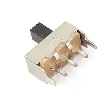 100x5 мм Высота ручки 3 Pin 2 положения 1P2T SPDT вертикальный скользящий переключатель 0.1A 12 В DC SS12F44-G5