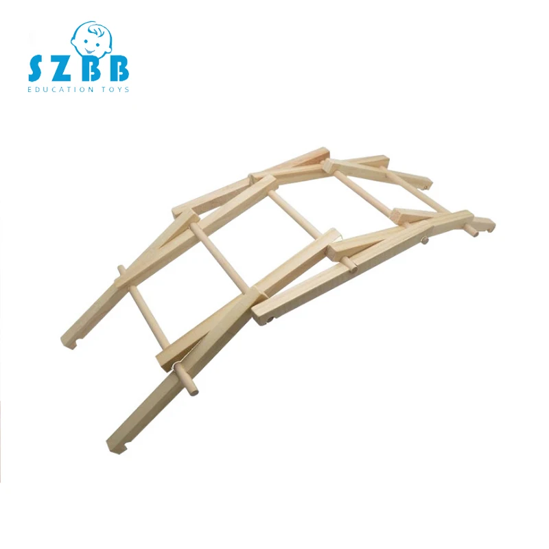 

SZ STEAM Model Toy Diy Bally Bridge Developing Intelligent STEM Toy Science Physics Experiments Birthday Gift SZ3287