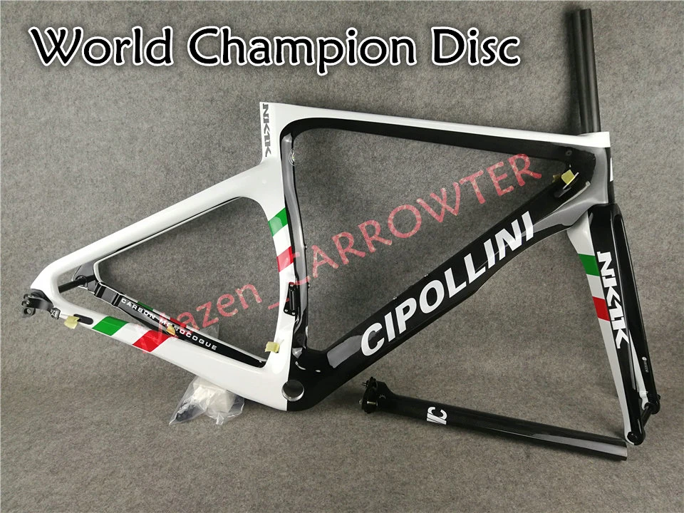 Cipollini чемпион мира 3K NK1K диск карбоновый дорожный каркас Cipollini карбоновый руль седло бутылки воды Клетки 50 мм диск колесная