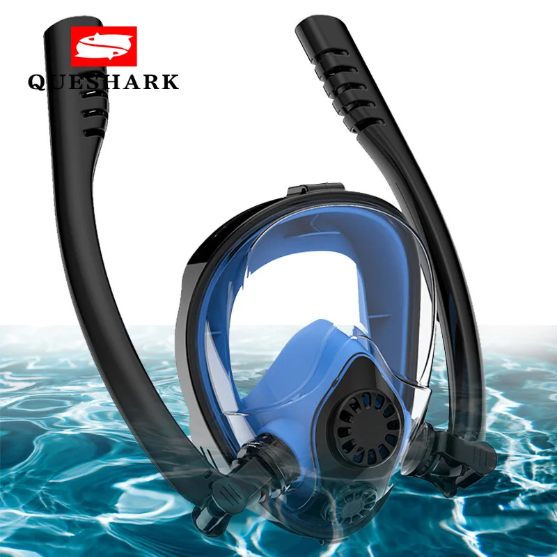 

Waterproof Full Face Scuba Diving Mask Underwater Keep Drying Anti-Fog Snorkeling Swimming Mask for Gopro Camera