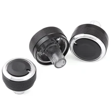 Автомобильный регулятор переменного тока для кондиционера, регулятор нагрева, ручка, аксессуары для Volkswagen VW Magotan Lavida Bora для Skoda Octavia A5