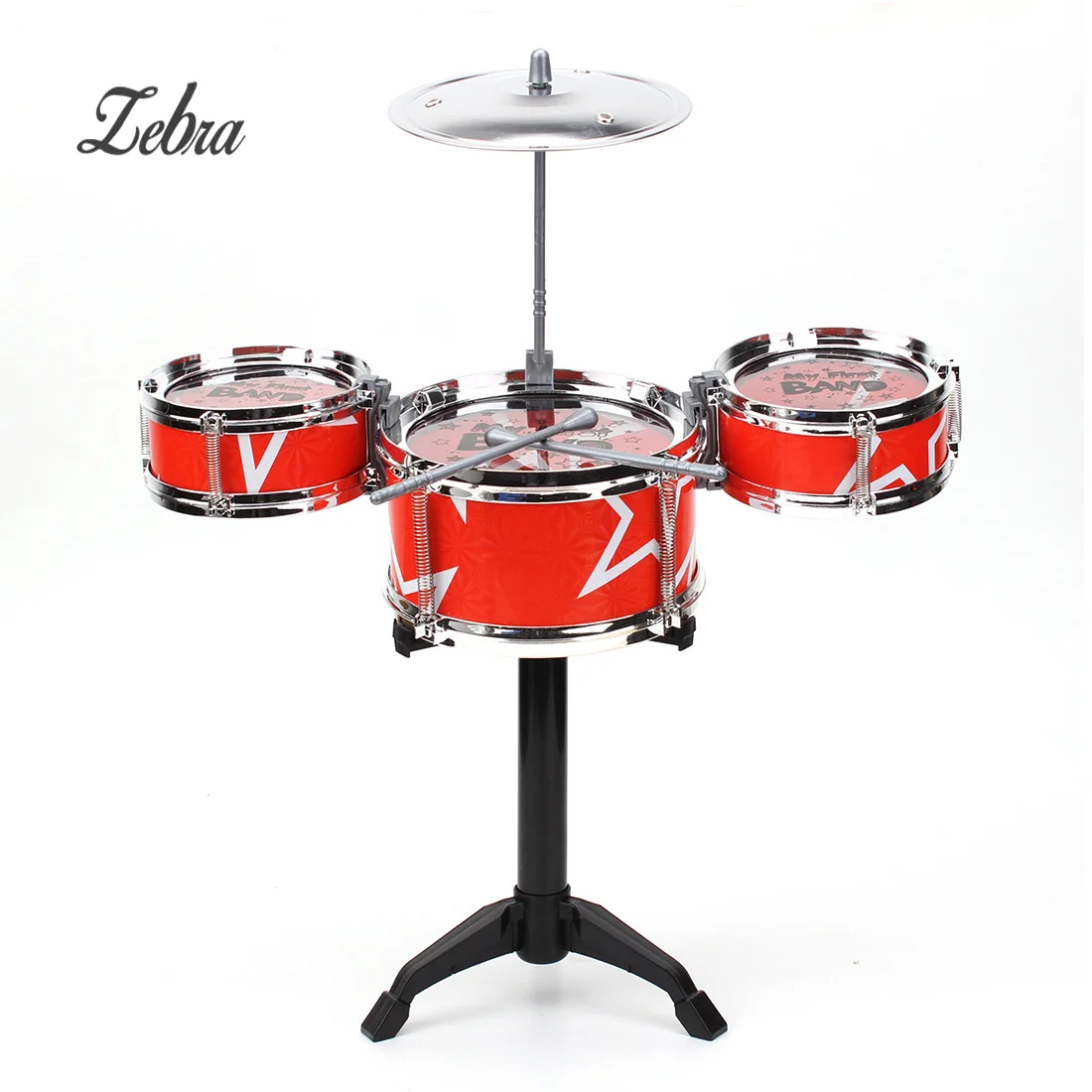 increible bateria para niños 5 tambores