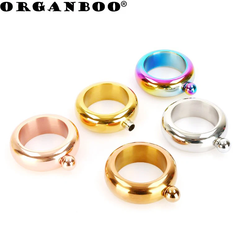 

Stainless Steel Bangle Flask Wine Hip Flask Bracelet Shape Whiskey Drinkware Funnel Wine Bottle Set Bar Accessories