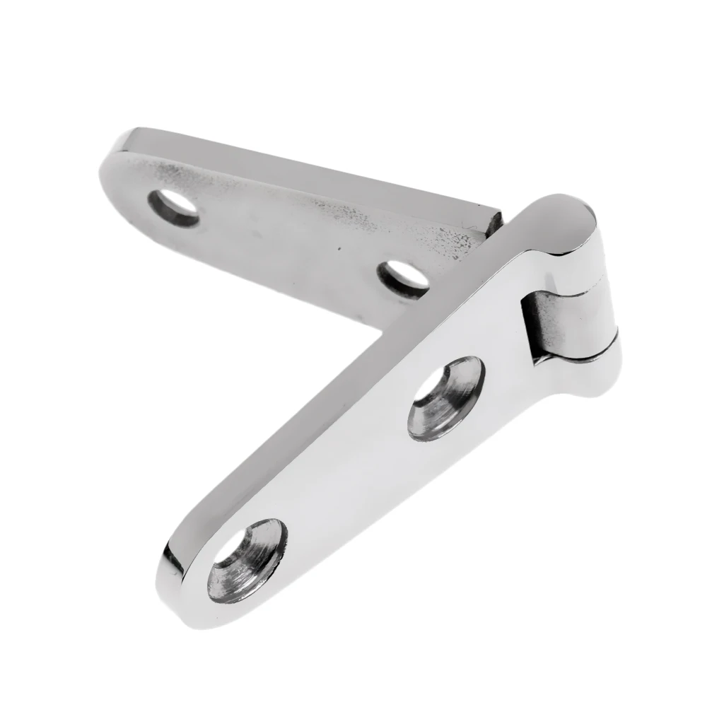 1 Pcs Boat Flush Door Hinges 3.94'X1' 316 Stainless Steel 4-Holes Strap Hinge For Boat Marine Deck Cabin Etc Boat Accessories 