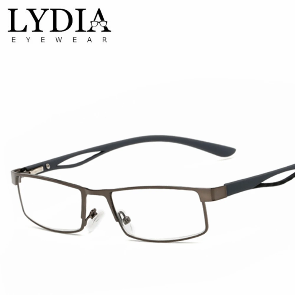 Дизайн ретро очки для чтения мужские 2,0 2,5 Анти-усталость из нержавеющей стали сплав оправа очки Gafas De Lectura L140CJ