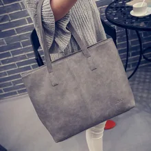2016 mode femmes en cuir sac à main brève épaule sacs gris/noir grande capacité de luxe sacs à main femmes sacs designer femmes sac