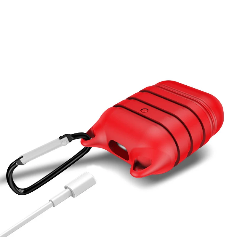 Drop Shipping For Airpods Silicone Cover Good Feeling Earphone Protective Cases For Air Pods Skin Cute For Air pod Retail (7)