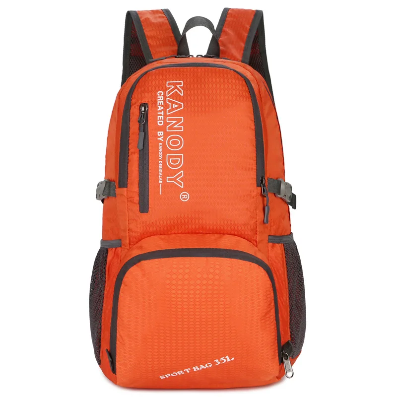 

Foldable backpack Lightweight Large Capacity Leisure Or Travel Bag Water Proof Nylon Overnight Bag Preppy Style Package for Men