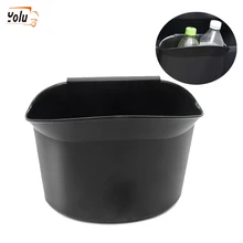 YOLU 1 шт. автомобильный подвесной мусорный контейнер для мусора чехол для хранения пыли Органайзер черный авто аксессуары