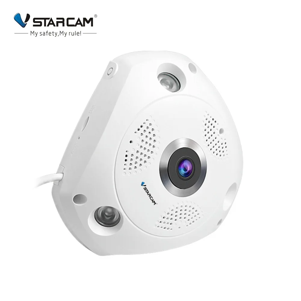 

Vstarcam C61S 360 Degree Panoramic HD 1080P Wireless WiFi IP Camera Night Vision Webcam Camcorder Video Recorder Mini Camera New