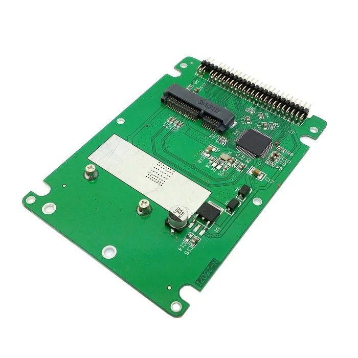 Zihan mSATA mini PCI E SATA SSD до 2 5 дюймов IDE 44pin чехол для ноутбука жесткого диска корпус
