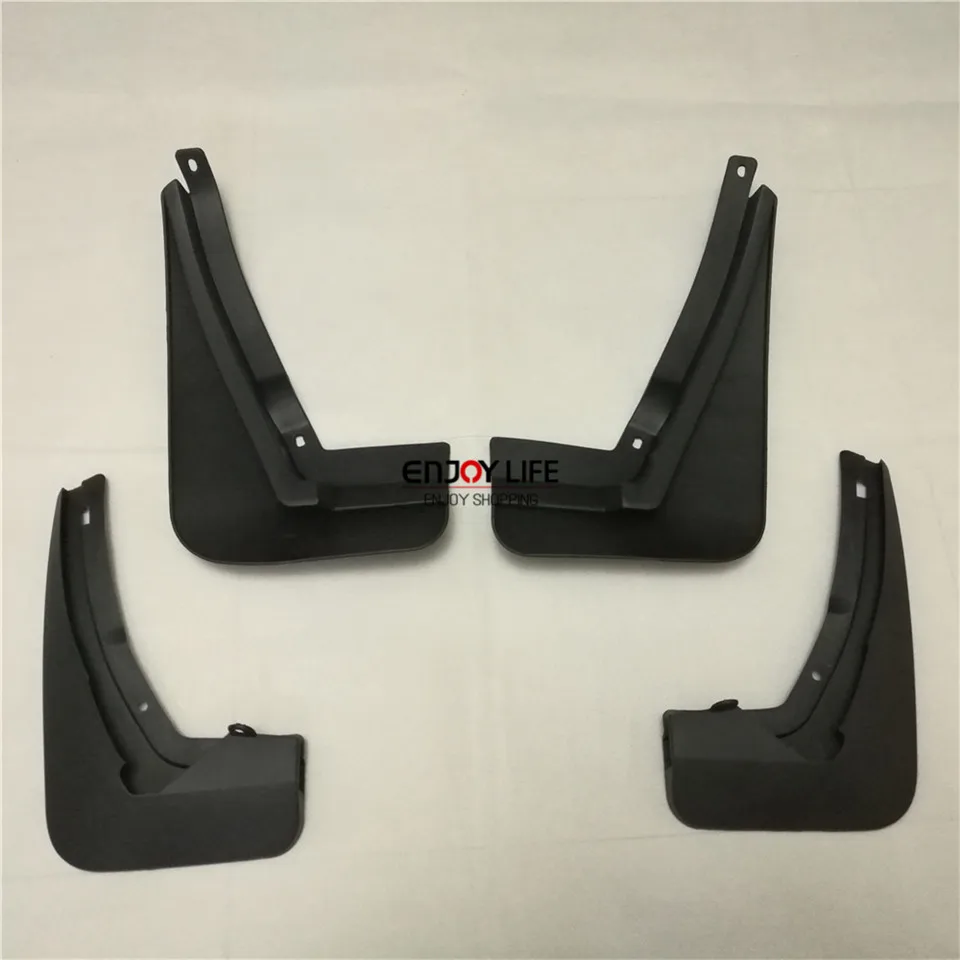 

4pcs Black Mud Splash Flaps Guard Fender Mudguard Trim Cover For Jaguar XF R-Sport X250 X260 2012 2013 2014 2015 2016 2017 2018