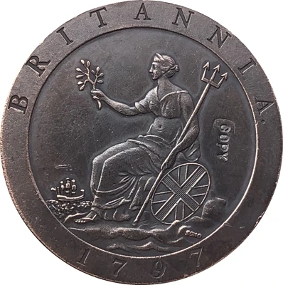 1797 Соединенные монеты Королевства копия
