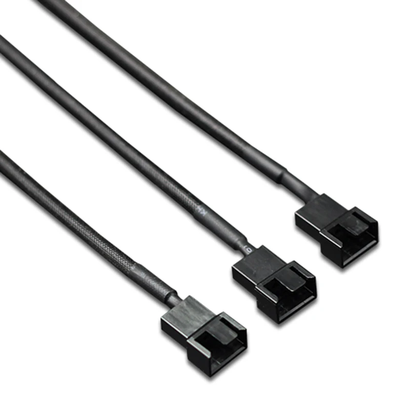 30 см 4pin IDE Molex до 1 Порты и разъёмы 3Pin/4Pin компьютер водяного охлаждения
