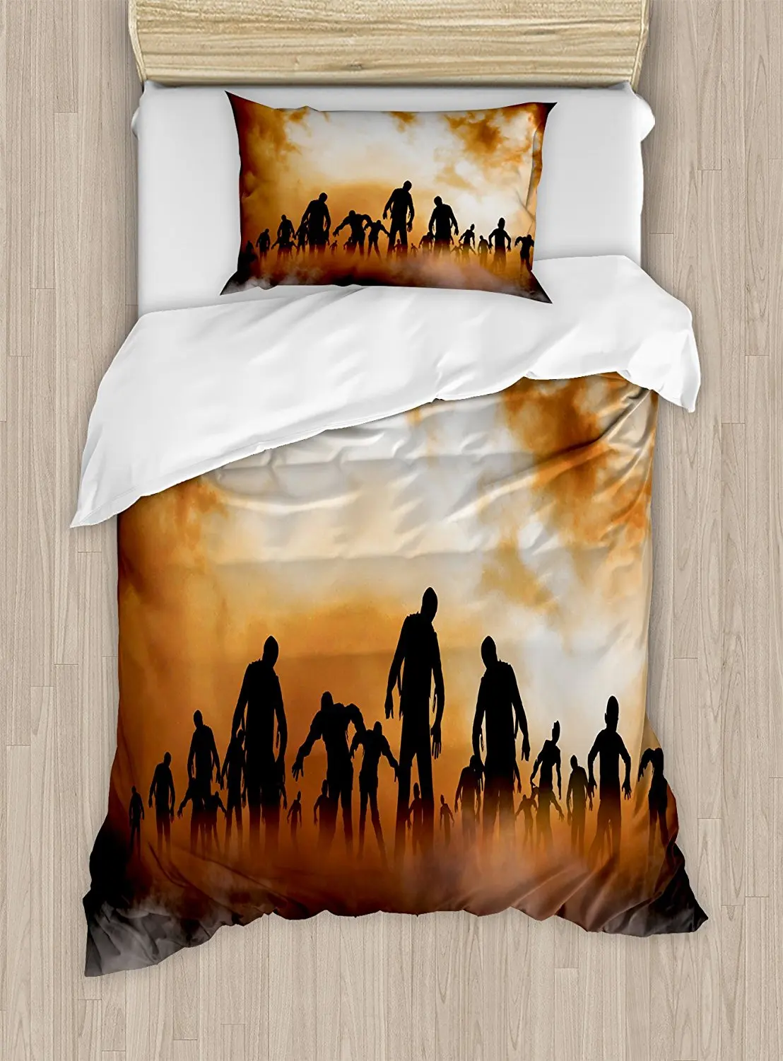 Buy Duvet Cover Set, Zombies Dead Men Walking Body in