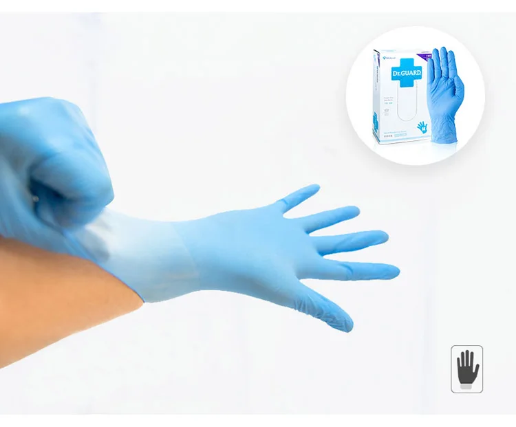 Medicom 100pcs Nitrile Disposable Gloves Non-slip Boxed Oil Acid Resistant work Gloves For Home Food Laboratory Cleaning Washing Use (2)