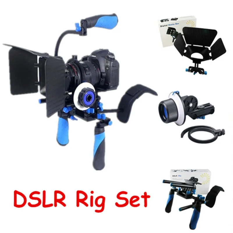 RL 02+Set DSLR Rig RL 02 Video Shoulder Camera Mount Support/Follow