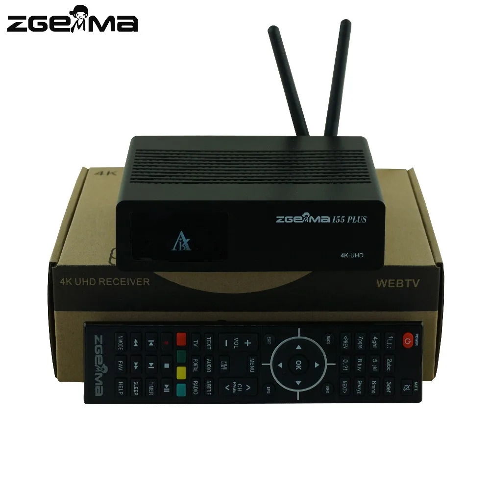 ZGEMMA i55 PLUS   Ƽ Ʈ, 4K UHD IPTV ڽ, Enigma2  OS, H.265, HEVC, ǰ