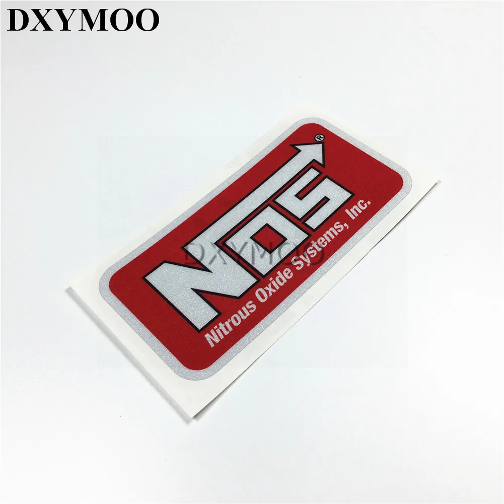 

2PCS Car Sticker Decals Warning Motorcycle Exhuast Vinyl Decals for NOS Nitrous Oxide 3M