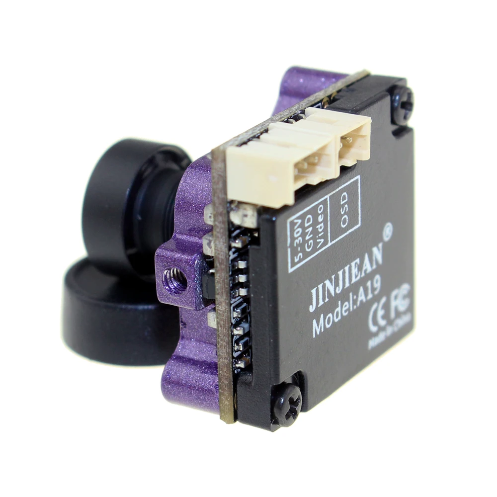 Мини A19 FPV камера HD D1960H 1500TVL PAL/NTSC 2,1 мм/2,3 мм объектив Высокое разрешение Подсветка окружающей среды RC Дрон