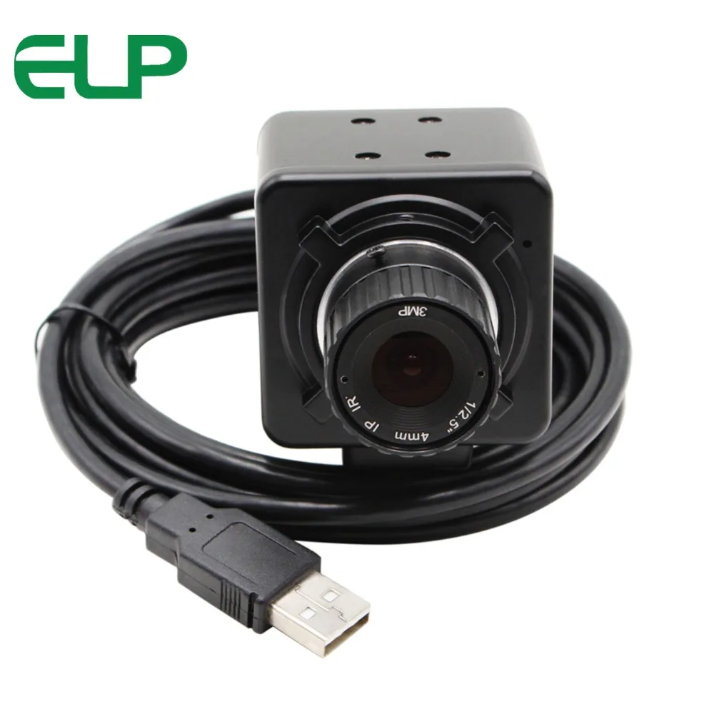 Usb веб камера ELP 2 МП 1080P full hd Sony IMX322 с низким уровнем освещенности OTG H264/MJPEG 30fps 4 мм