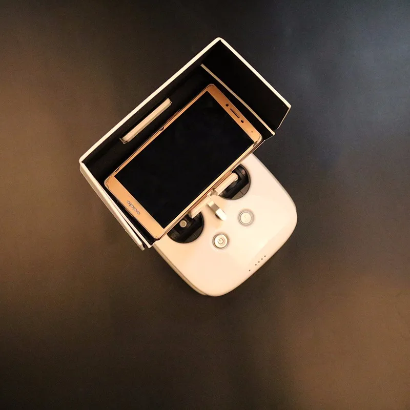 DJI Phantom 3 / 4 Inspire 1 Sunshade Phone Sun Hood +Lanyard Belt For IPad IPhone SAMSUNG For RC Helicopter Camera Drone