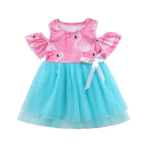 

Girl Clothing Dress Baby Kids Tutu Dress Party Pageant Summer Tiered Dresses Sundress Clothes Girls 1-6T