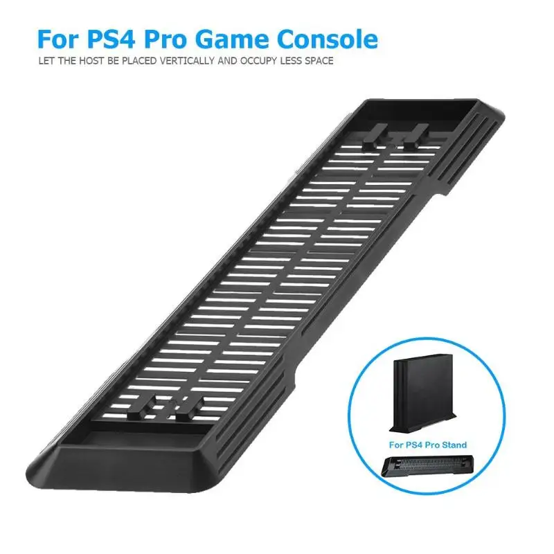 Крепление вертикальной стойки на док-станцию игровое охлаждение поддержка игровой консоли держатель База простой кронштейн для PS4 Pro Playstation аксессуары для игр