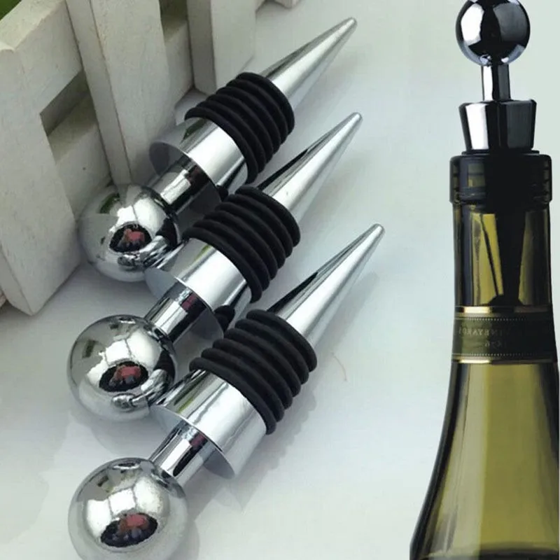 Bottle Stopper Wine Storage Twist Cap Plug Reusable Vacuum Sealed Wine Stopper Plastic 6 Silk Round Head Wine Stopper Gift