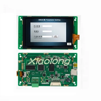 

5.0 inch serial screen base book type Capacitive Touch 800*480 TFT 1G Memory Configuration/SD/RTC/5V