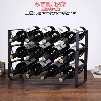 

Europe iron wine holders stainless steel wine stand metal iron wine racks stainless steel 304 wine racks