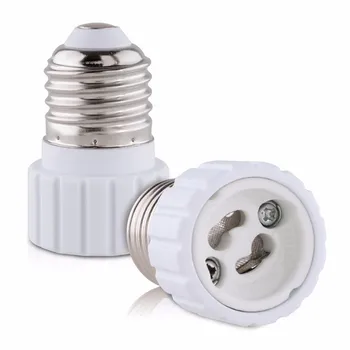 

Fast shipping 100pcs New E27 to GU10 Converter LED Light Lamp Bulb Adapter Adaptor Screw Socket
