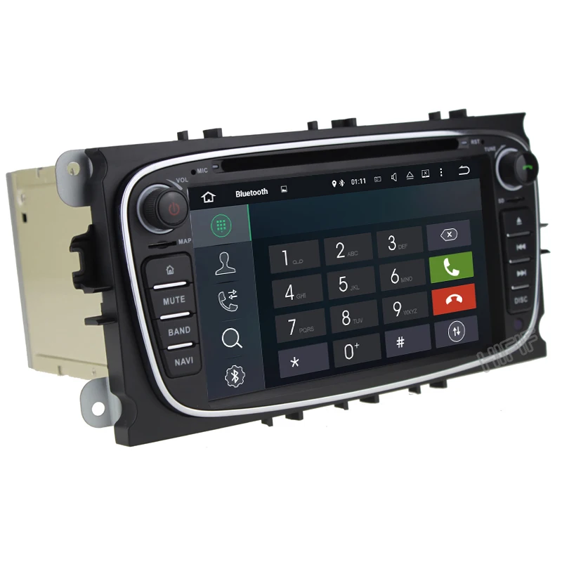 Flash Deal 4+32GB 2 din Android 8.0 Octa Core Car DVD Player GPS Navi for Ford Focus Galaxy with Audio Radio Stereo wifi Head Unit 1024*600 2