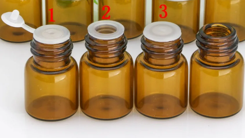 100pcs-lot-1-2-3-5ml-Amber-Mini-Glass-Bottle-For-Essential-Oils-Empty-Transparent-Sample