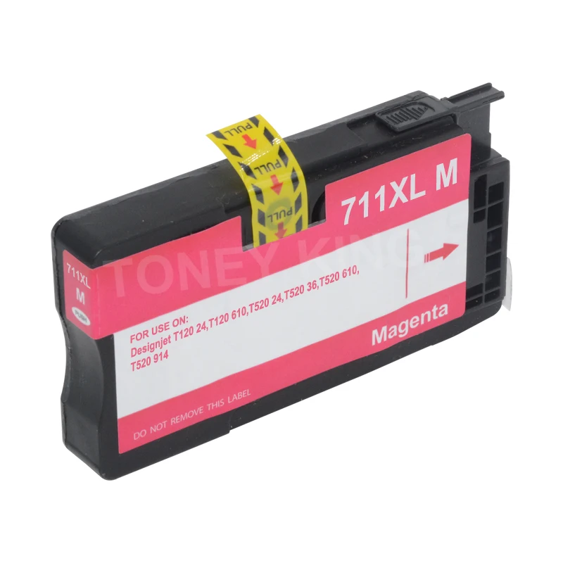 3 комплекта 711 картридж для принтера hp 711 711XL совместимый для hp 711 для hp T120 T520 принтер наполненный чернилами картриджи