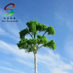 Масштабная модель Дерево Строительство Модель песок таблице отдела зеленый сад отделочные материалы 100 шт. высота: 60 мм