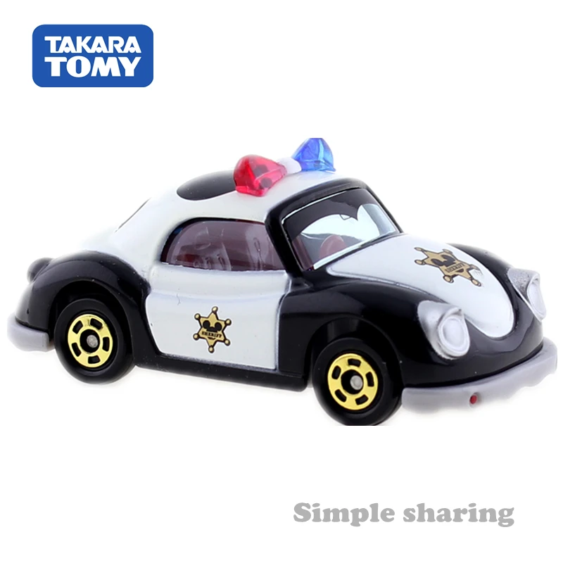 Takara Tomy TOMICA DISNEY DM12 Микки Маус игрушечная машинка Аниме Фигурка Жук Детские литые