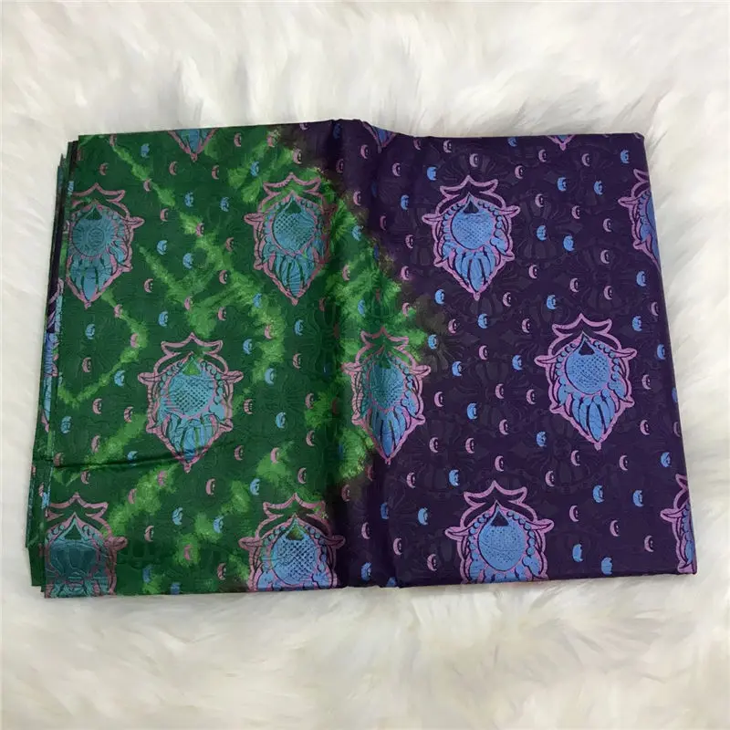 Malian Fashion Bazin Riche Fabric High Quality 5 Yards/bag Damask Brocade Fabric African Bazin Damask Shadda Material BTJ30