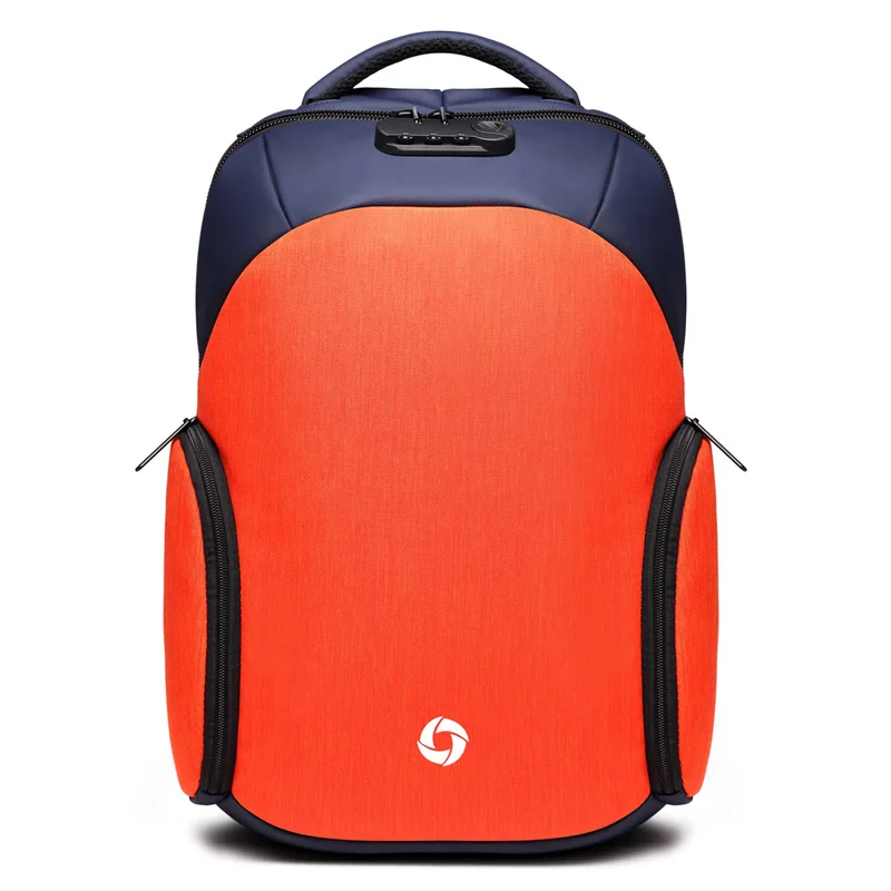 

OZUKO 6 Colors Fashion Backpack for Men Women Waterproof Male Bagpacks USB Charge Port 15.6 Inch Laptop Backpacks School Bags