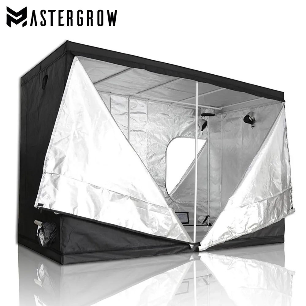 

MasterGrow 300X150X200cm Indoor Hydroponics Grow Tent,Grow Room Box Plant Growing, Reflective Mylar Non Toxic Garden Greenhouses